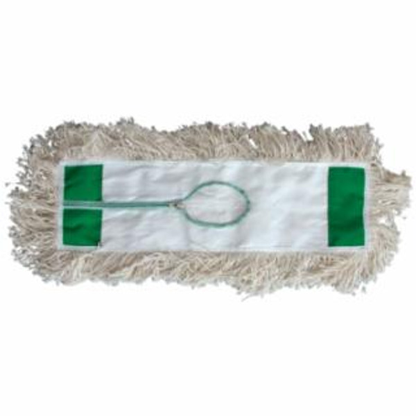Buy INDUSTRIAL DUST MOP HEAD, 4 PLY WHITE COTTON YARN, 24 X 5 now and SAVE!