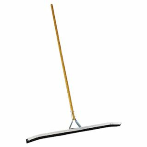 Buy NON-SPARKING FLOOR AND DRIVEWAY SQUEEGEE, CURVED, 36 IN, BLACK RUBBER, INCLUDES STEEL BRACKETED HANDLE now and SAVE!