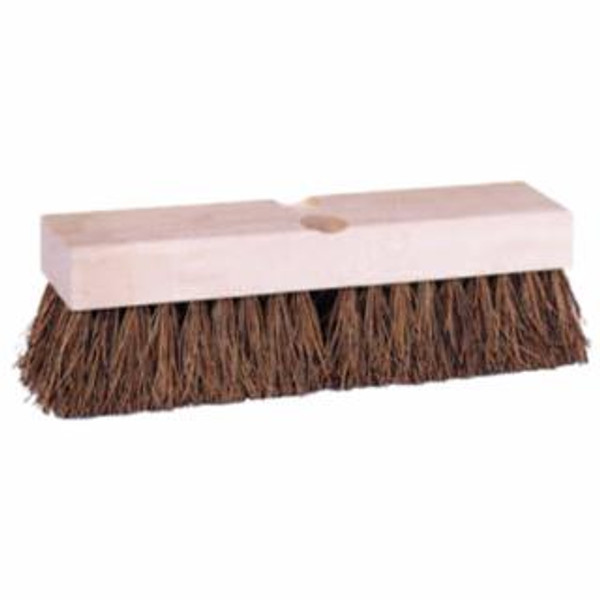 Buy DECK SCRUB BRUSH, 9 IN HARDWOOD BLOCK, 2 IN TRIM, TAMPICO now and SAVE!