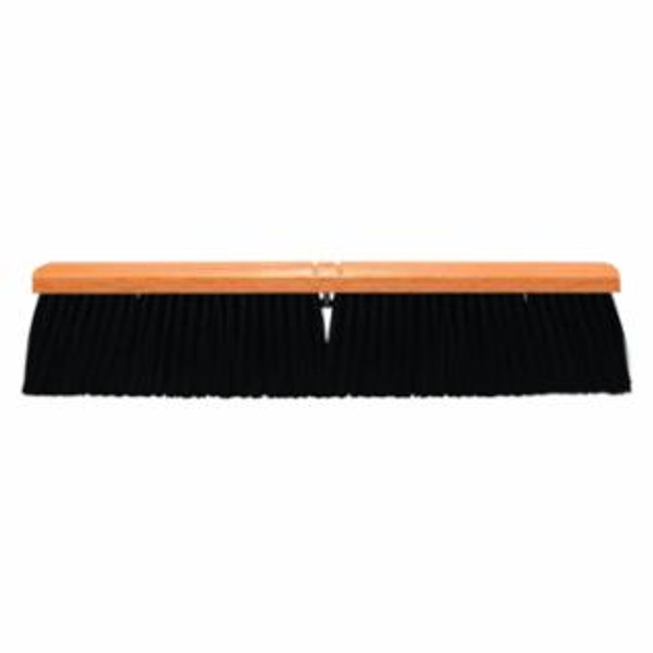 Buy NO. 24A LINE GARAGE BRUSHES, 24 IN HARDWOOD BLOCK, 4 IN TRIM L, STIFF BLACK POLY now and SAVE!