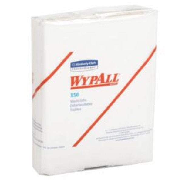 Buy WYPALL X50 WIPERS, 1/4 FOLD, WHITE, 26 PER PACK now and SAVE!