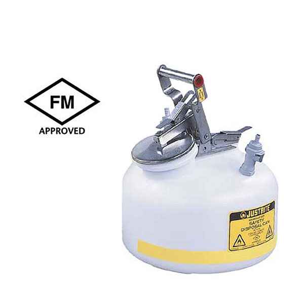 2 Gallon Polyethylene Safety Disposal Can