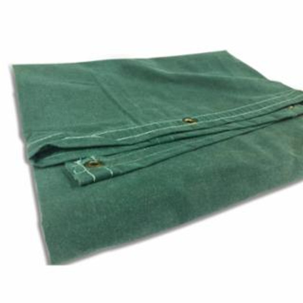 Buy PROTECTIVE TARP, 12 FT W X 16 FT L, WATER RESISTANT, CANVAS, GREEN now and SAVE!