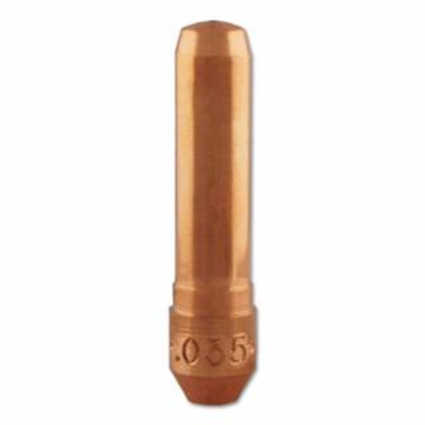Buy CENTERFIRE MIG CONTACT TIP, 0.035 IN WIRE, T SERIES, NON-THREADED/TAPERED BASE now and SAVE!