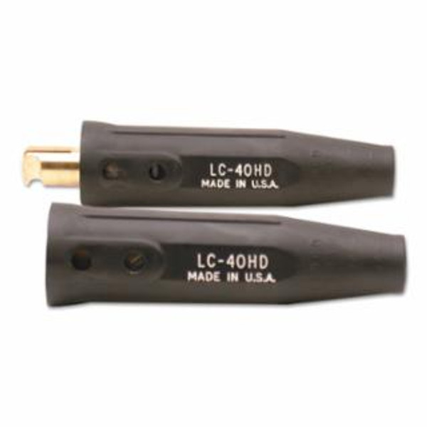 Buy CABLE CONNECTOR, DOUBLE OVAL POINT SCREW CONNECTION,MALE/FEMALE, 3/0 TO 4/0 AWG CAP, BLACK now and SAVE!