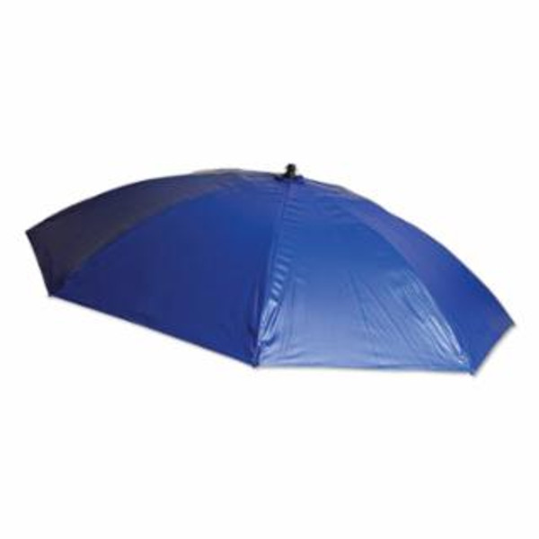 Buy HEAVY-DUTY CONSTRUCTION UMBRELLA, 7 FT, BLUE, VINYL, INCLUDES EXTENSION POLE/CASE now and SAVE!