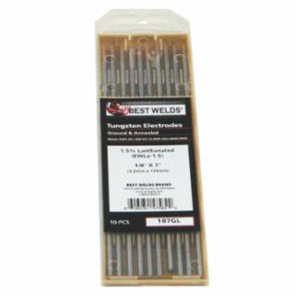 Buy TUNGSTEN ELECTRODE, 1.5% LANTHANATED, 7 IN, SIZE 1/8 now and SAVE!