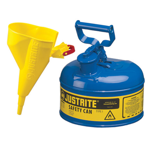 1 Gallon/4L Safety Can Blue With Funnel 7110310