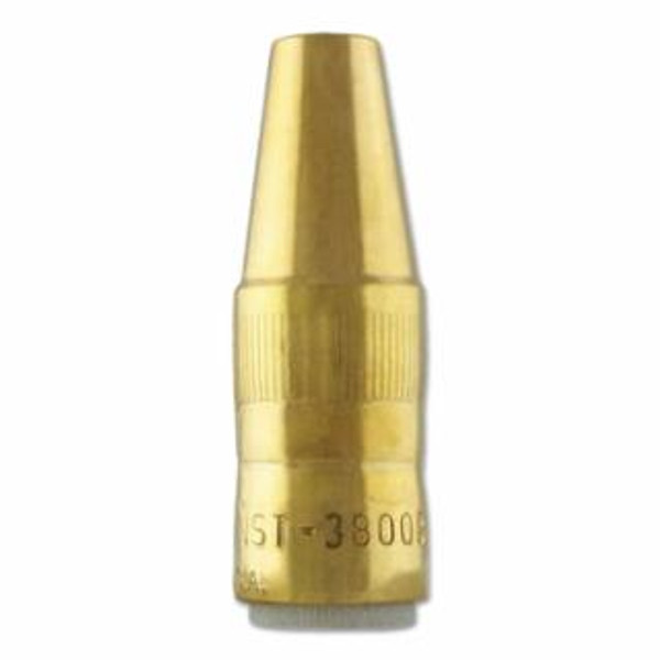 Buy CENTERFIRE MIG NOZZLE, FLUSH, 3/8 IN BORE, FOR TT SERIES TIP, BRASS now and SAVE!