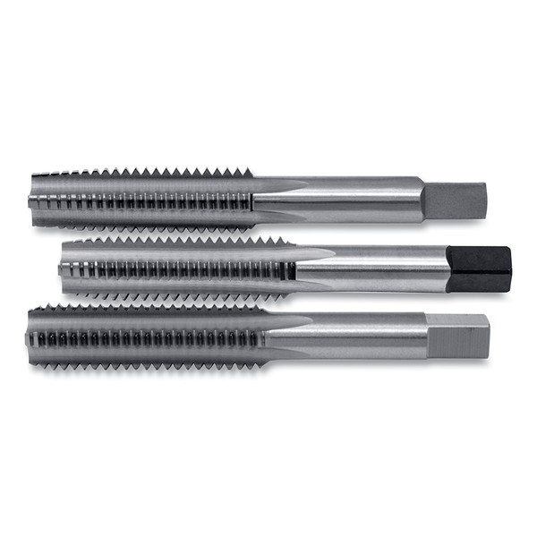 BUY TAPER-PLUG-BOTTOMING STRAIGHT FLUTE 3 PC HAND TAP SET, 3/4"-10 TOOL SIZE, 4.25 IN OAL, 4 FLUTES now and SAVE!