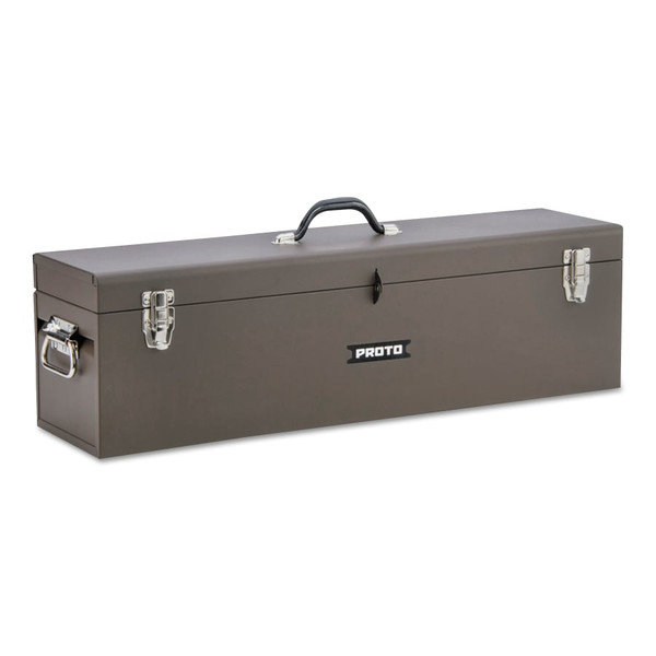 BUY CARPENTER'S BOX, 32 IN W X 8-1/2 IN D X 9-1/2 IN H, STEEL, BROWN now and SAVE!