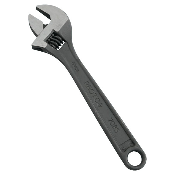 BUY PROTOBLACK ADJUSTABLE WRENCH, 8 IN L, 1-1/8 IN OPENING, BLACK OXIDE now and SAVE!