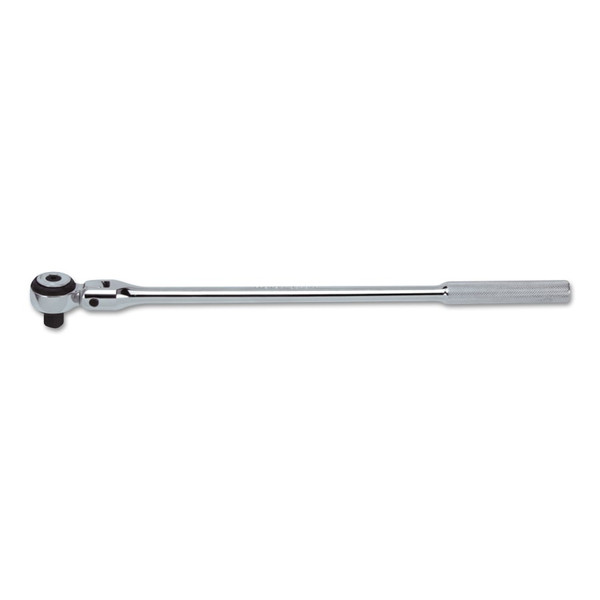 BUY ROUND FLEX-HEAD RATCHET HANDLES, 1/2 IN DR., 17 3/32 IN, FULL POLISH now and SAVE!