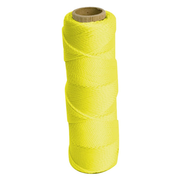 BUY NYLON MASON'S LINE, BRAIDED, 250 FT, FLUORESCENT YELLOW, #18 now and SAVE!