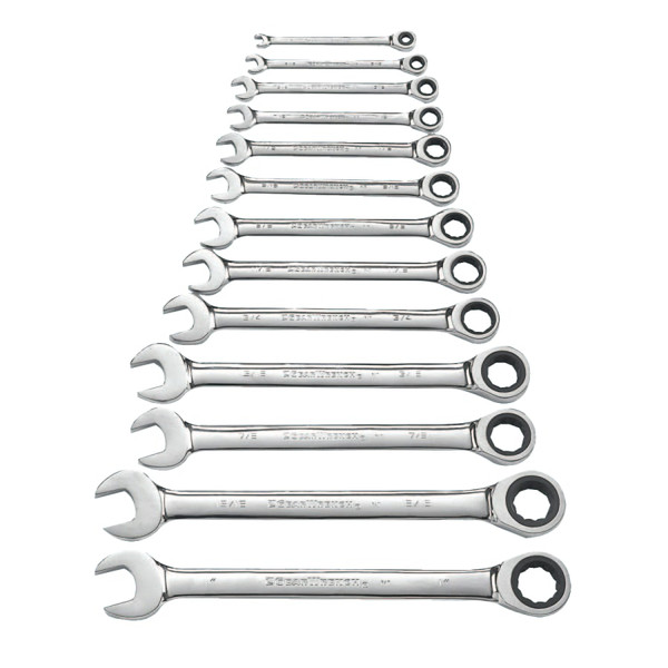BUY 13 PC COMBINATION RATCHETING WRENCH SET, INCH now and SAVE!