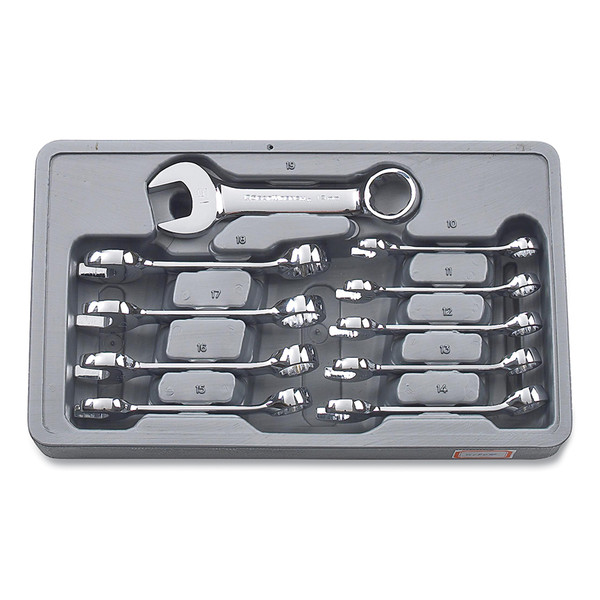 BUY 10 PC. 12 POINT STUBBY COMBINATION METRIC WRENCH SET now and SAVE!