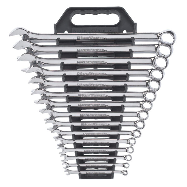 BUY 15 PC LONG PATTERN COMBINATION WRENCH SETS, 12 POINT, INCH, V-RACK now and SAVE!