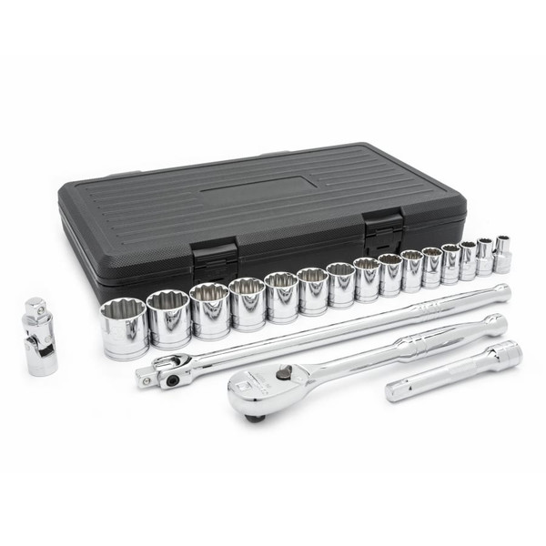 BUY 19 PC. 12 POINT STANDARD SAE MECHANICS TOOL SETS, 1/2 IN DR now and SAVE!