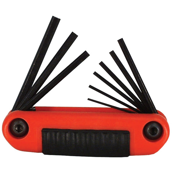 BUY ERGO-FOLD HEX KEY SET, 9 PER SET, HEX TIP, INCH now and SAVE!