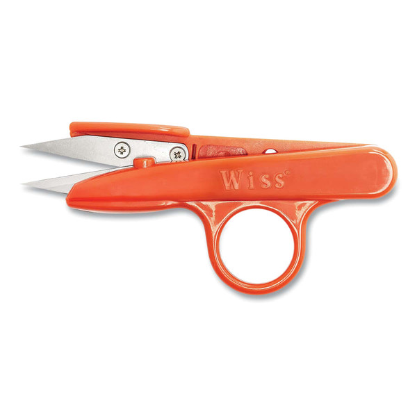 BUY THREAD QUICK-CLIP SNIPS, 1 IN CUT L, STRAIGHT CUT, SINGLE-RING HANDLE, FABRIC-THREAD now and SAVE!