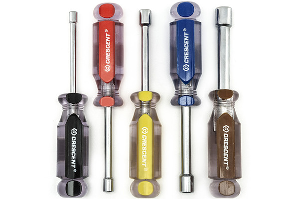 BUY SAE SOLID SHAFT TRI-LOBE ACETATE NUTDRIVER SETS, SQUARE, INCH, 4 PC now and SAVE!