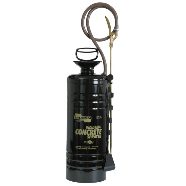 BUY 3.5 GAL INDUSTRIAL CONCRETE FUNNEL TOP SPRAYER, BLACK, 24 IN WAND, 48 IN HOSE now and SAVE!