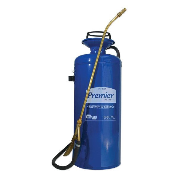 BUY PREMIER PRO TRI-POXY STEEL SPRAYER, 3 GAL, 18 IN EXTENSION, 42 IN HOSE now and SAVE!