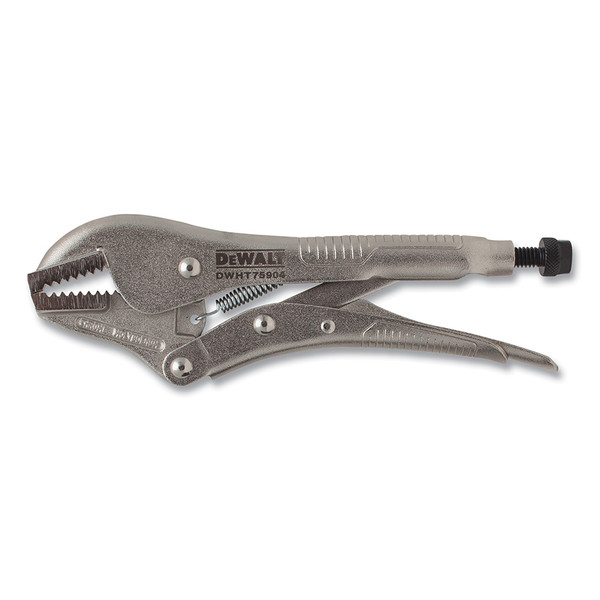 BUY LOCKING PLIER, 7 IN OAL, 1-1/4 IN JAW OPENING, 1/4 IN JAW THICKNESS, FLAT, SERRATED now and SAVE!