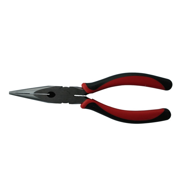 BUY SOLID JOINT LONG NOSE PLIER, DROP FORGED STEEL, 8 IN now and SAVE!