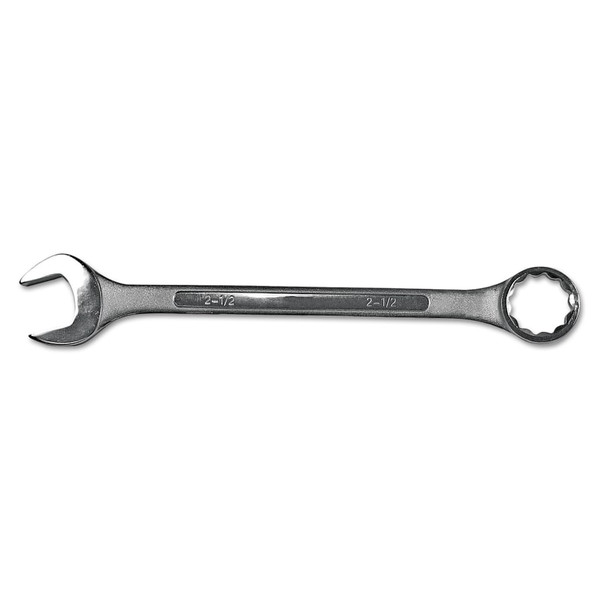 BUY COMBINATION WRENCH, 1 IN OPENING, 18-1/2 IN OAL, 12-POINT, NICKEL CHROME PLATED FINISH now and SAVE!