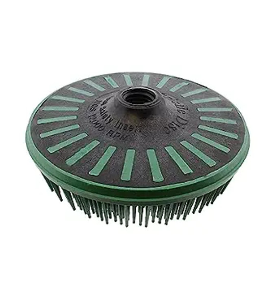 3M 048011-24241 Scotch-Brite Bristle Discs, Dia: 2 in, Grit: 50, Color: Green, - 1 Each