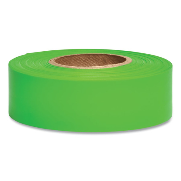 BUY TAFFETA FLAGGING TAPE, 1-3/16 IN X 150 FT, FLOURESCENT GREEN now and SAVE!