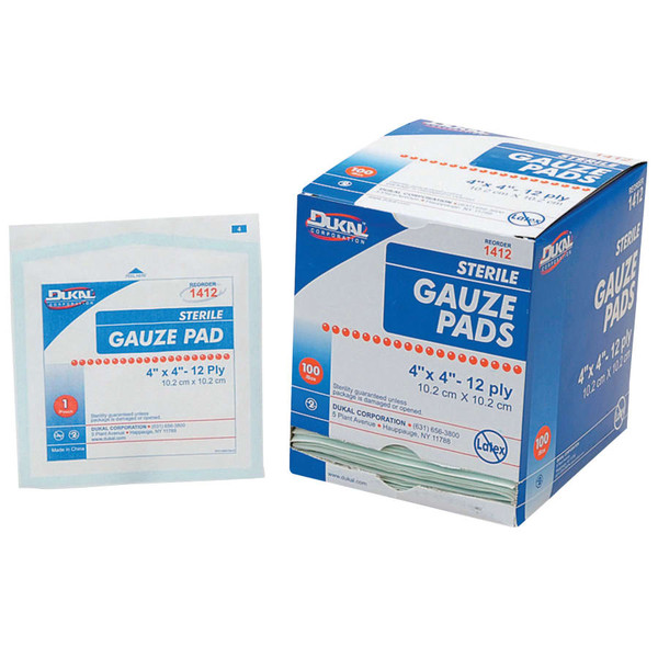 BUY GAUZE PADS, STERILE, 3 IN X 3 IN now and SAVE!