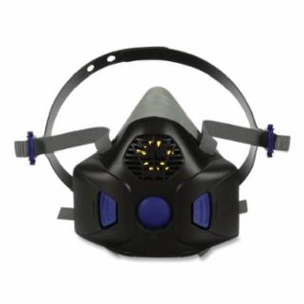 BUY SECURE CLICK HALF FACEPIECE REUSABLE RESPIRATOR, LARGE, GAS/VAPOR, WITH SPEAKING DIAPHRAGM, SILICONE/NYLON now and SAVE!