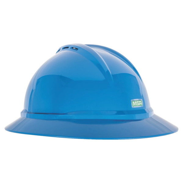 BUY V-GARD 500 VENTED PROTECTIVE HATS, 4 POINT FAS-TRAC III, VENTED, BLUE now and SAVE!