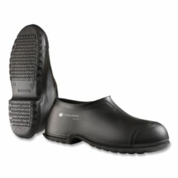 BUY OVERSHOES, MEDIUM, 4 IN, PVC, BLACK now and SAVE!