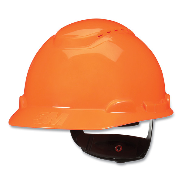 BUY SECUREFIT PRESSURE DIFFUSION RATCHET SUSPENSION W/UVICATOR HARD HATS AND CAPS, CAP, VENTED, HI-VIS ORANGE now and SAVE!