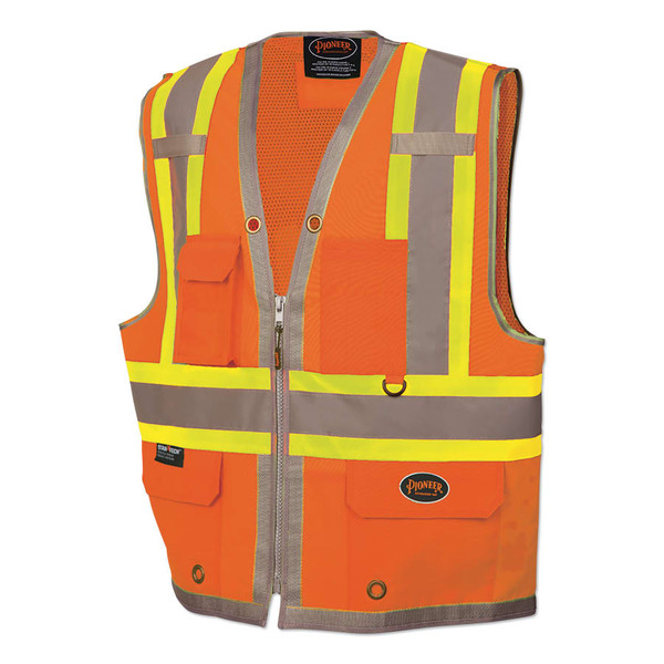 BUY 6672U/6673U HV 300D OXFORD W/MESH BACK SURVEYOR VEST, 2X-LARGE, ORANGE now and SAVE!