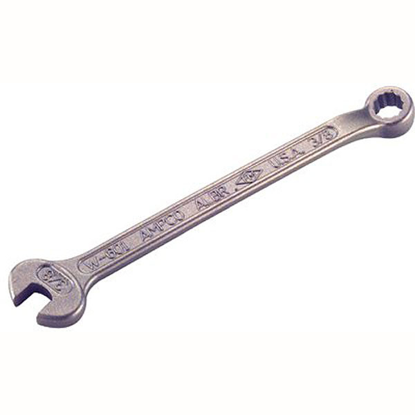 AMPCO SAFETY TOOLS W-631 Combination Wrenches, 9/16 in Opening, 8 1/4 in - SOLD PER 1 EACH