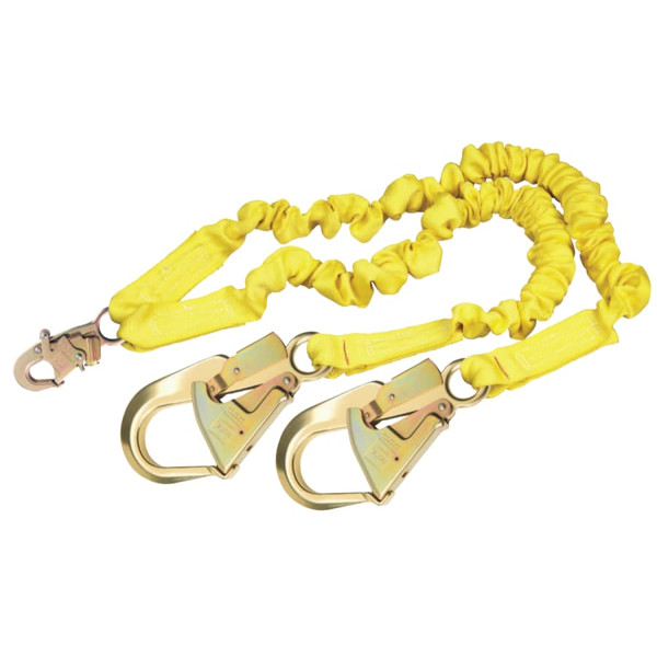 BUY SHOCKWAVE2 SHOCK ABSORBING LANYARD, 6 1/4 IN, DOUBLE LOCKING SNAP, 2 LEGS now and SAVE!