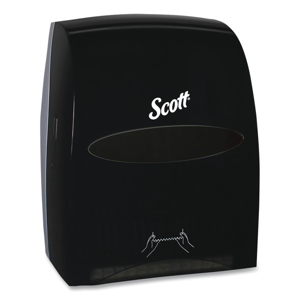 BUY ESSENTIAL SYSTEM HARD ROLL TOWEL DISPENSER, WALL MOUNT, PLASTIC, SMOKE, ELECTRONIC now and SAVE!