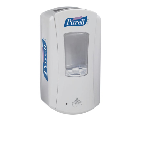 BUY LTX TOUCH-FREE HAND SANITIZER DISPENSER, 1200 ML REFILL SIZE, WHITE, LTX-12 now and SAVE!