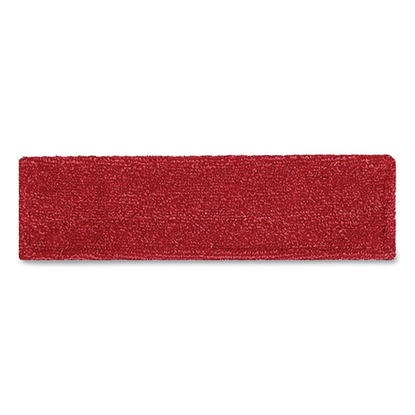 BUY ADAPTABLE FLAT MOP MICROFIBER PAD, 5.5 IN W X 19.5 IN L, RED now and SAVE!