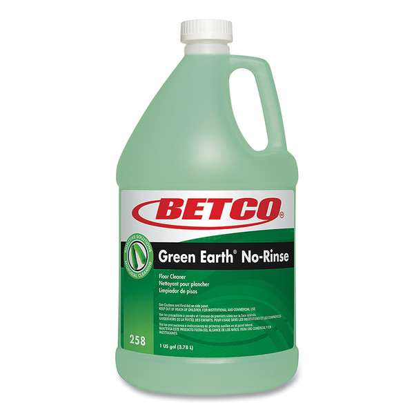 BUY NO-RINSE FLOOR CLEANER, 1 GAL, BOTTLE, LIGHT GREEN, RAIN FRESH SCENT now and SAVE!