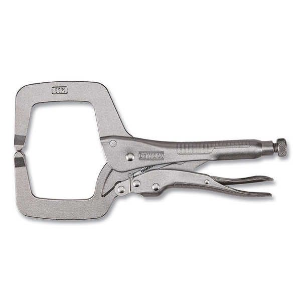 BUY LOCKING C-CLAMP, WITH REGULAR TIPS, TRIGGER RELEASE HANDLE, 11 IN OAL, 3-3/8 IN OPENING now and SAVE!