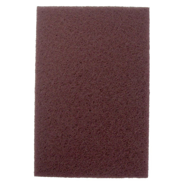 BUY NON-WOVEN HAND PAD, GENERAL PURPOSE, 6 IN X 9 IN, MEDIUM/COARSE, BROWN now and SAVE!