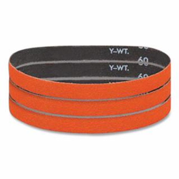 BUY DYNACUT CERAMIC (CER) NARROW ABRASIVE BELT, 1/4 IN W X 12 IN L, 40 GRIT now and SAVE!