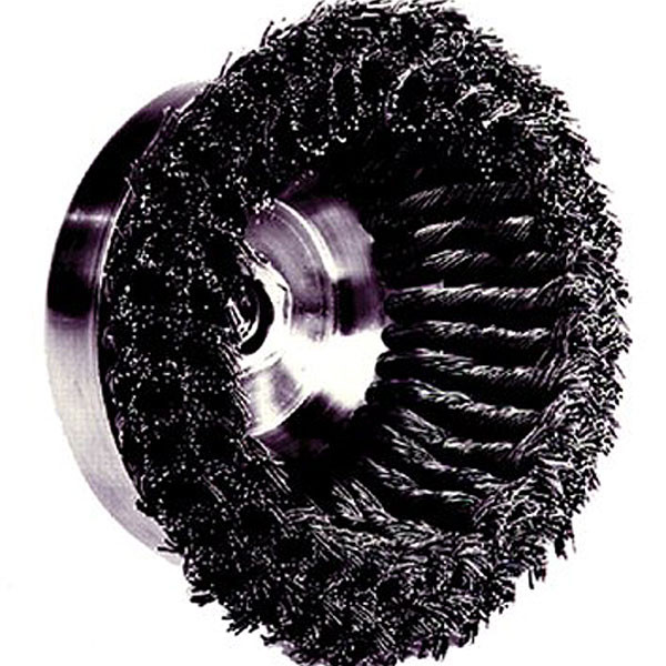 12556 Heavy-Duty Knot Wire Cup Brushes