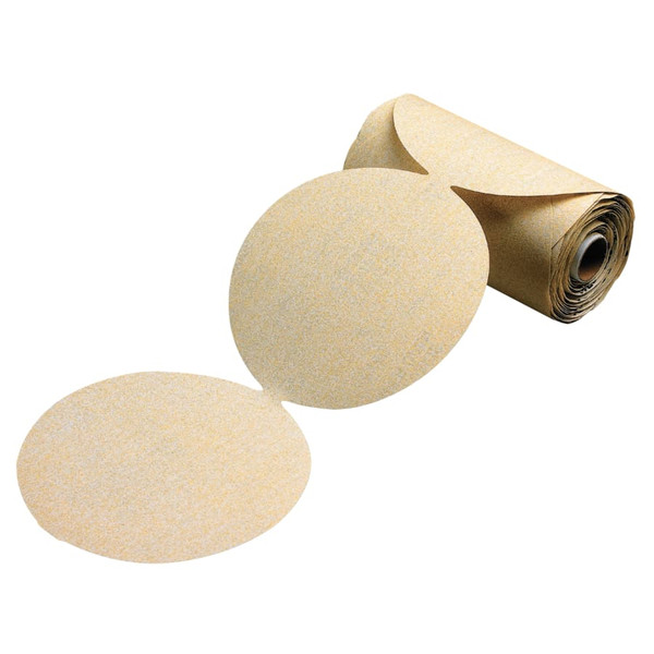 BUY GOLD ALUMINUM OXIDE DRI-LUBE PAPER DISCS, 6 IN DIA., P80 GRIT now and SAVE!