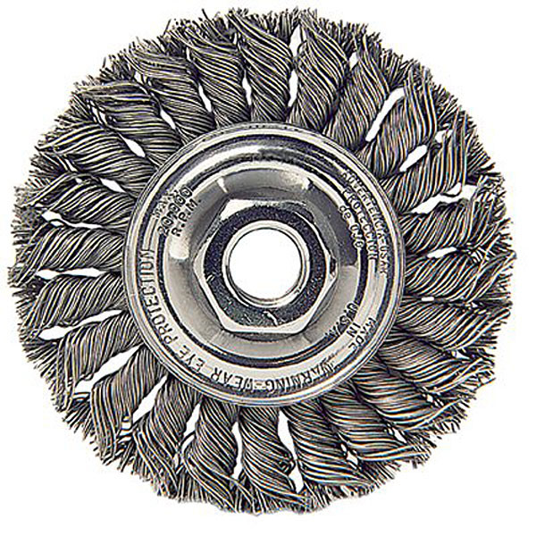 13106 Dualife Standard Twist Knot Wire Wheels